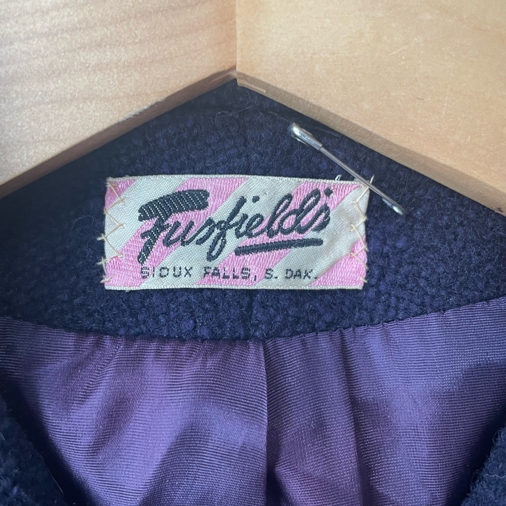 Vintage Union Label Wool Pea Coat - Picture 7 of 12